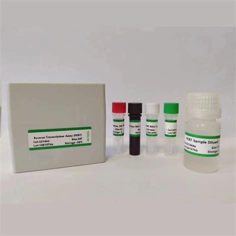 q-pert assay|product enhanced reverse transcriptase assay.